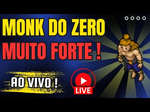 MONK DO ZERO COM MUITA SKILL - TIBIA GLOBAL (3/40) - [LIVE]