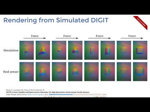 Roberto Calandra (Facebook AI) -- Building an ecosystem for research on touch sensing