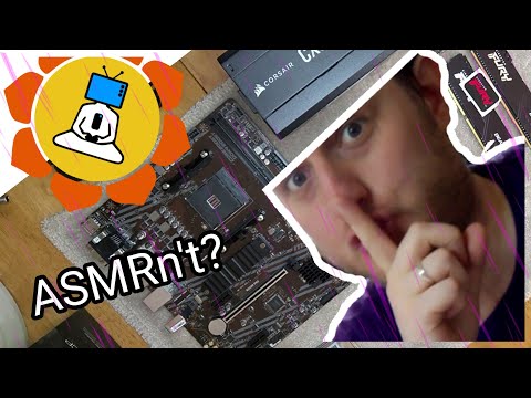 ASMRn't? no commentary no ads pc part unboxing.