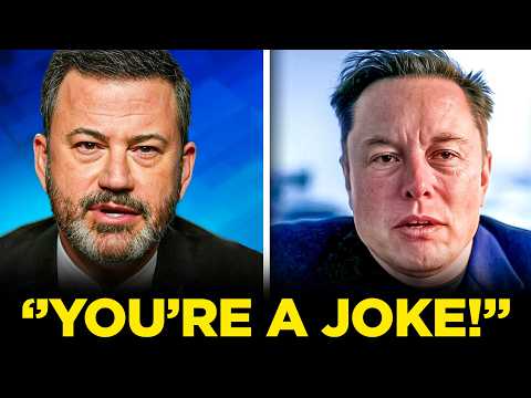 Elon Goes BANANAS After Jimmy Kimmel Said THIS!