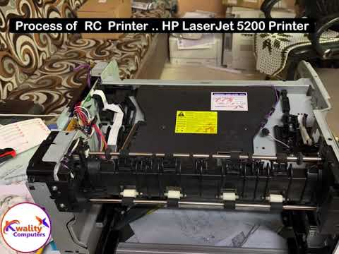HP LaserJet 5200 RC Printer | Making Process of Rc 5200 laser printer | video by Pk Sawant