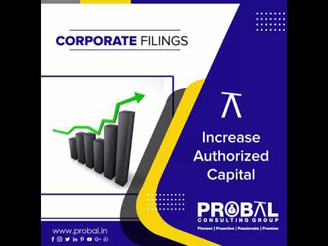 CORPORATE FILINGS #companyllpannualcompliance #registeredofficechange #increaseauthorizedcapital