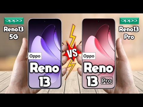 Oppo Reno 13 5G  Vs Oppo Reno 13 Pro - Specs Review | -  Which is better