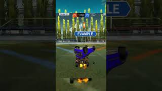 GGs  ⁨@Evample   you're insane! 👀  #rocketleague