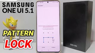 How To Set Pattern Lock In Samsung One Ui 5.1