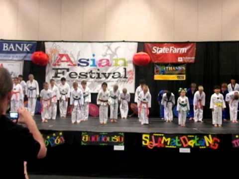 U.S. Taekwondo Korea - Asian Festival Demonstration