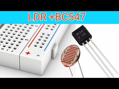 Dark sensor circuit (Active low) || Control LED light by LDR