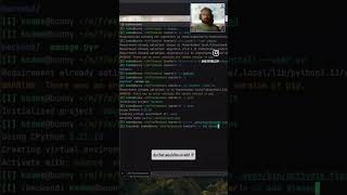 Initialising a Django Project in 2025 with uv #programming #django #python #development #webdev #uv