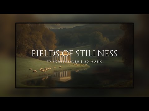 TV Screensaver | Fields of Stillness: 3 Hours of Relaxing Art for Fall Ambience