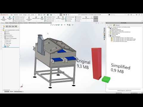 Lino® Simplify - Große Solidworks-Daten einfach verkleinern