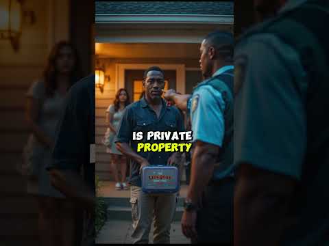 Stopped Outside His Own House — Because He’s Black #shorts #hoadrama #karen