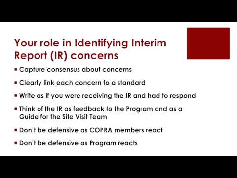 14 - Serving on COPRA