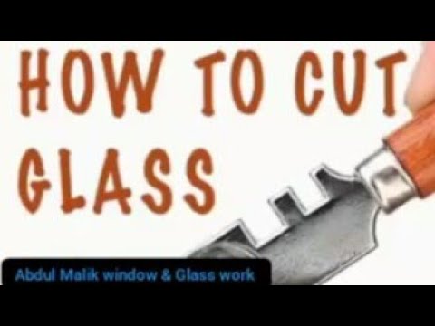 How to Cut Glass-Beginning Easy,Quick and Safe