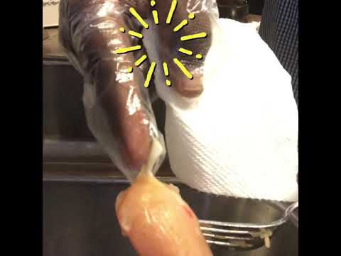 Cooking with E. Marcel - removing the chicken tender membrane
