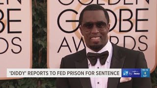 Sean 'Diddy' Combs reports to federal prison for sentence