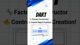 Dart OOP Factory Constructor | Master Object Control in OOP ##code #objectorientedprogramming