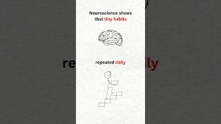 Change Your Life with Tiny Habits 🧠 #Neuroscience #Motivation #Shorts #psychology #discipline