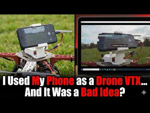 I Used My Phone as a Drone VTX... And It Was a Bad Idea?