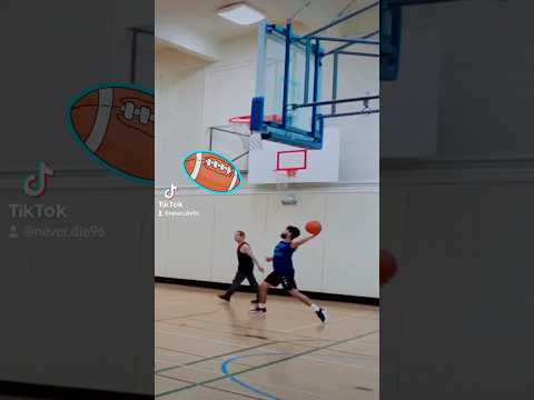Behind the backboard assist🏀🏈 #balllife #basketball #nba #reels #jokic #trending
