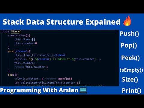 Stack Data Structure Explained in 30 Minutes | Data Structures and Algorithms