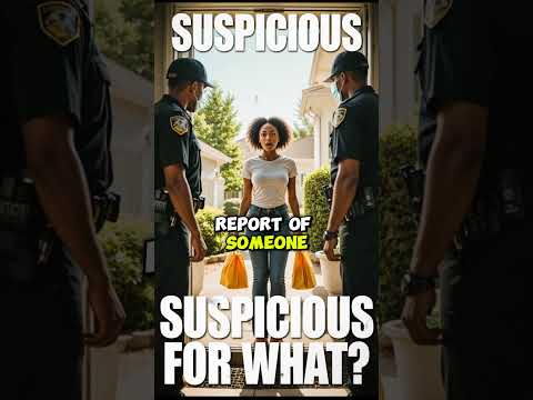 They Called Her ‘Suspicious’ at Her Own Home  #shorts #hoadrama #karen