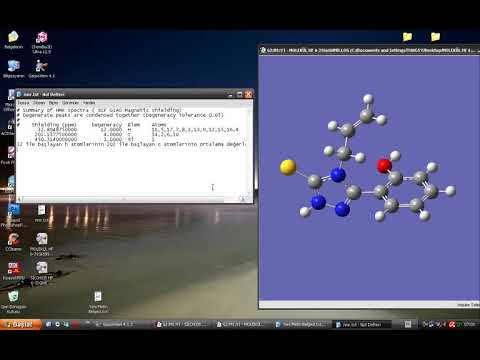 NMR Calculation using gaussian 09