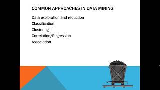 Big Data Lecture 2: Data Mining Techniques