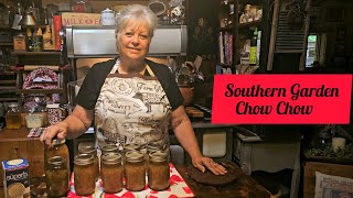 Old Fashioned Southern Chow Chow , Frugal, Easy, Delicious!