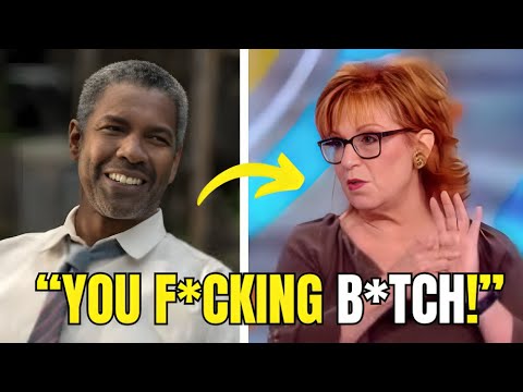 "Denzel Washington SHUTS DOWN Joy Behar in Explosive On-Air Meltdown!"