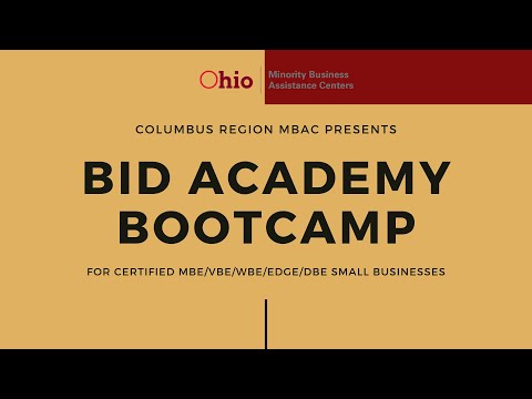 MBAC Bid Academy Bootcamp Preview Meeting