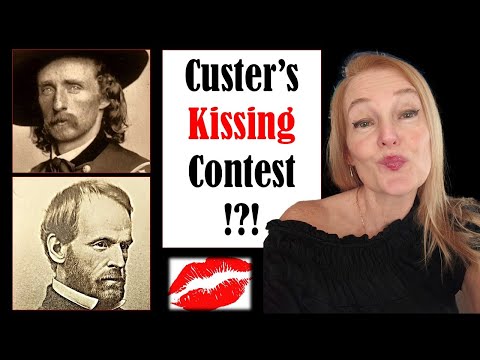 Custer, Sheridan, Sherman & Grant Fight Over the Ladies...💋