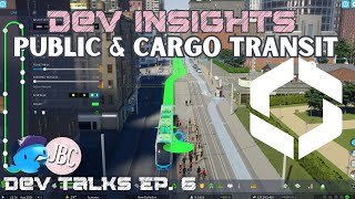 Cities Skylines II public and cargo transportation Insights | Dev Talks Ep. 6
