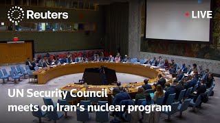 LIVE: UN Security Council meets on Iran's nuclear program