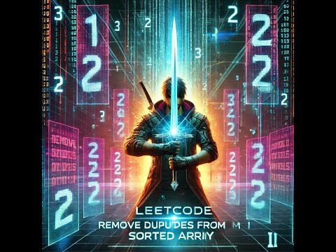 LeetCode Problem Solved: Remove Duplicates from Sorted Array II |  Adventure STORY!