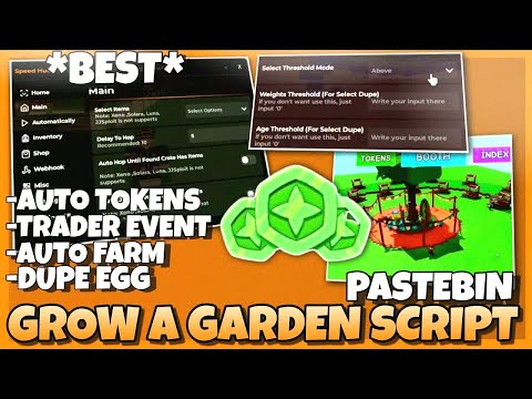 Grow A Garden Script *BEST* - Trader Update, Dupe Egg, Auto Farm, Switch Egg, Mobile & Pc!!!