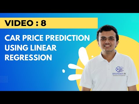 Car Price Prediction using Linear Regression for beginners | ML series |  Video-8 | Hindi