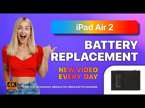 iPad Air 2 battery replacement | How to change iPad battery | Battery repair guide