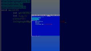 C program to draw a rainbow using graphics| Graphics.h in C