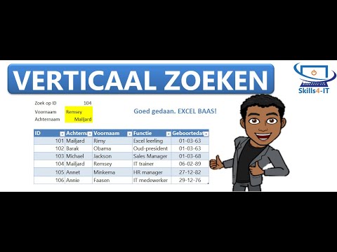 Excel MEGA Training - Verticaal zoeken