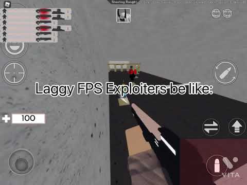 Laggy Exploiters be like: