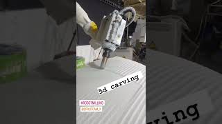 Robotic 5D carving #sprutcamrobot #cadcam #cnc #robot #milling #carving