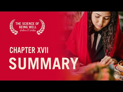 The Science of Being Well: CHAPTER XVII. SUMMARY