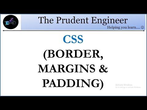 #4 || How to style BORDERS, MARGIN and PAPDDING in HTML CSS? || CSS HTML ||