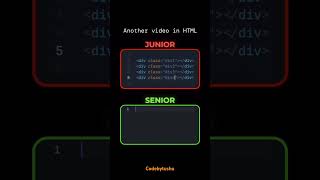 "HTML Basics to Advanced: Mastering Junior & Senior Level Skills!" #webdevelopment #css #html