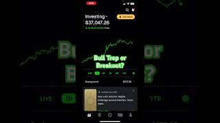 Is the Bull Run Back? 👀 #stocks #everythingrobcrypto #stocktrading #robinhood #stockmarket