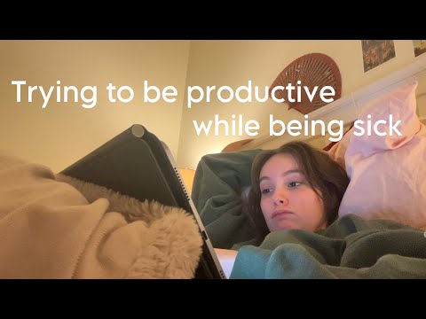 Daily Diary: Trying to be productive while being sick