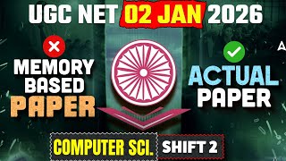 UGC NET Computer Science Paper Analysis 2025 | UGC NET Computer Science Exam Reviews Today