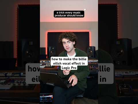 how to make the Billie Eilish vocal effect in #logicprox #producertips #billieeilish #producer