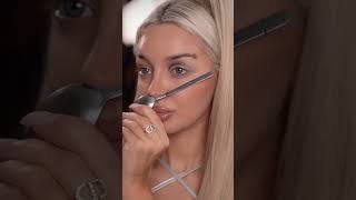 Spoon Hooded eyes Hack tutorial#makeuptutorial #softglamlook #trending #hack #shortvideo #shorts