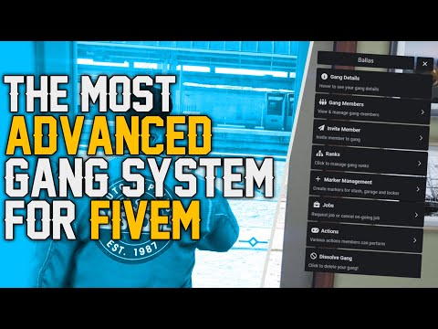 MOST ADVANCED GANG SYSTEM ON FIVEM | 2023 PROJECT ROGUE TUTORIAL | https://discord.gg/projectrogue